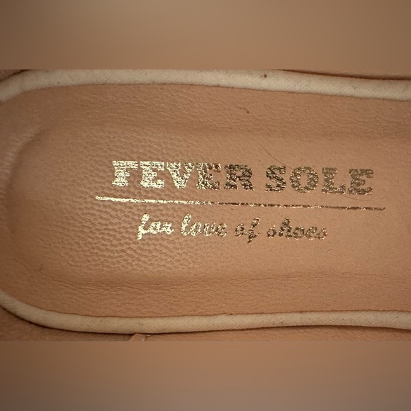 Fever Sole White Ballet Women's Flats (SH92) - Picture 16 of 17